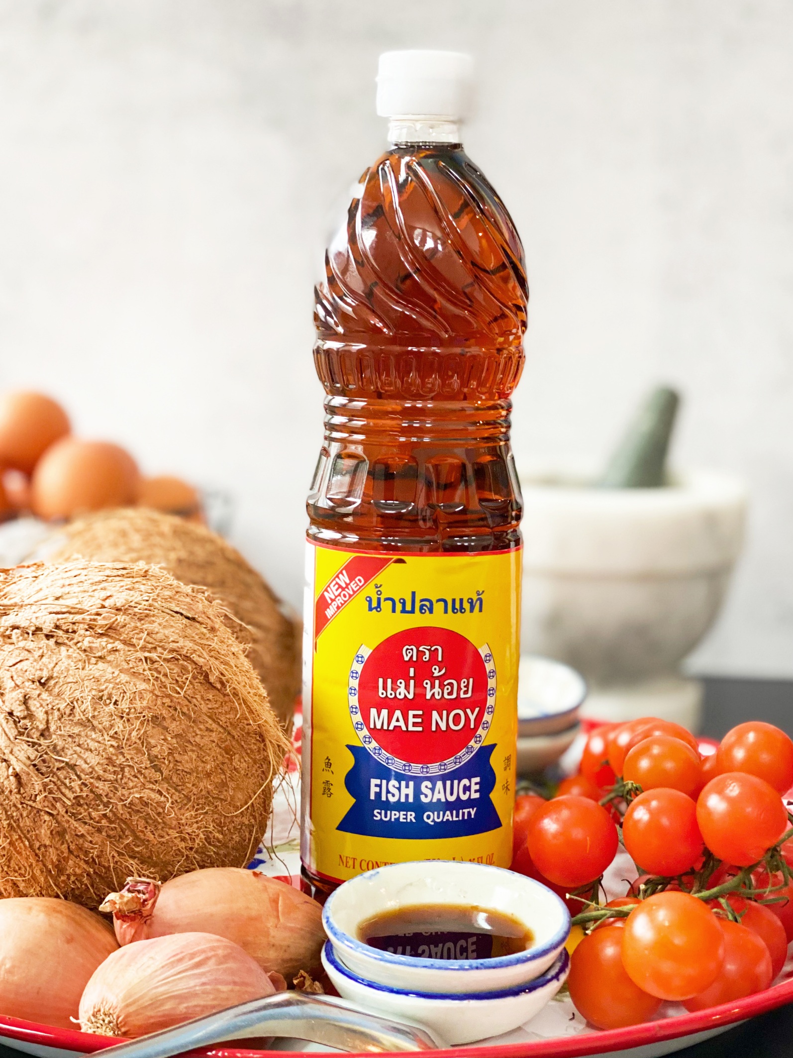 Mae Noi Fish Sauce น้ำปลาแท้ ตรา แม่น้อย